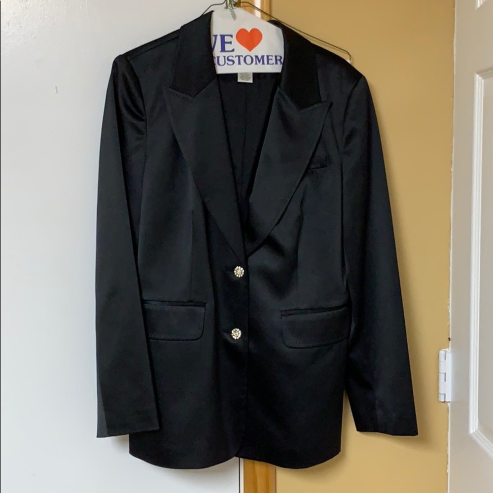 Satin suit